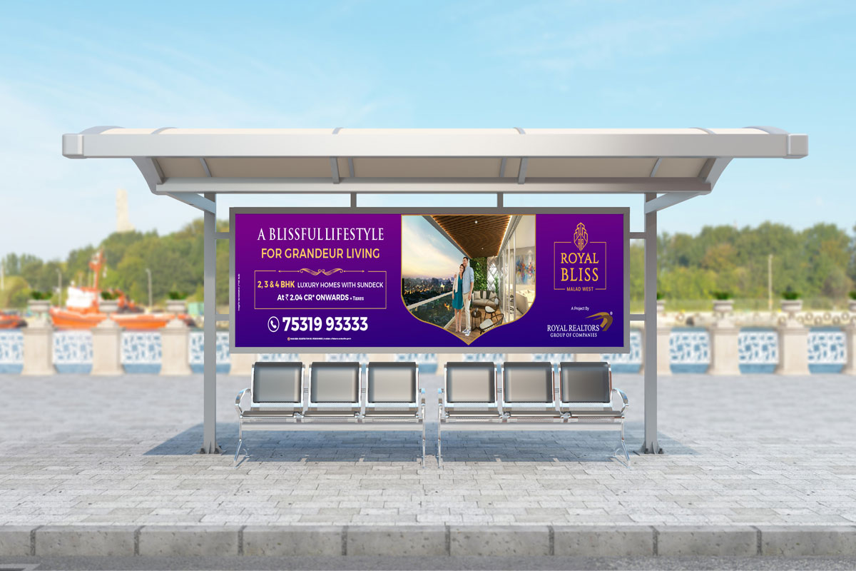 Royal Bliss Bus Shelter  By Brandniti