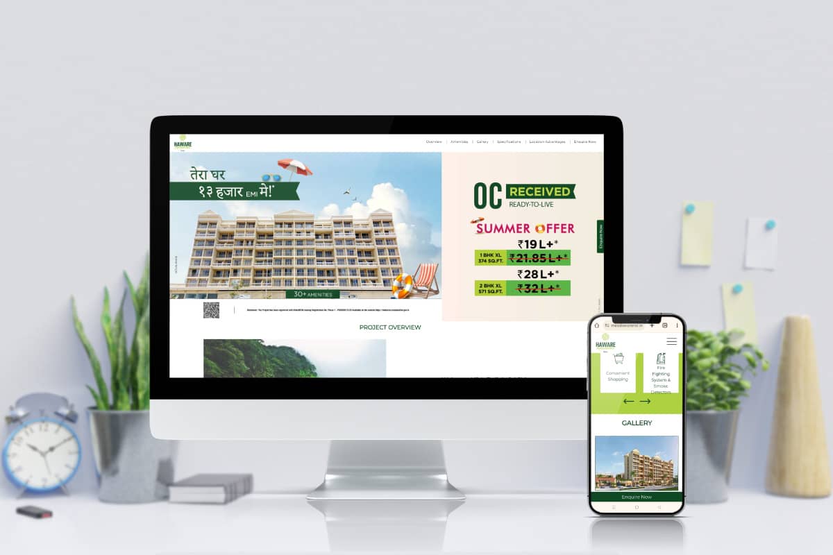 Haware Meadows Microsite By Brandniti