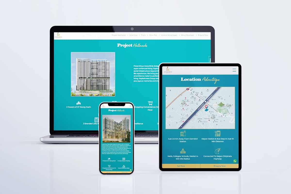 Kapleshwara Residency Microsite By Brandniti