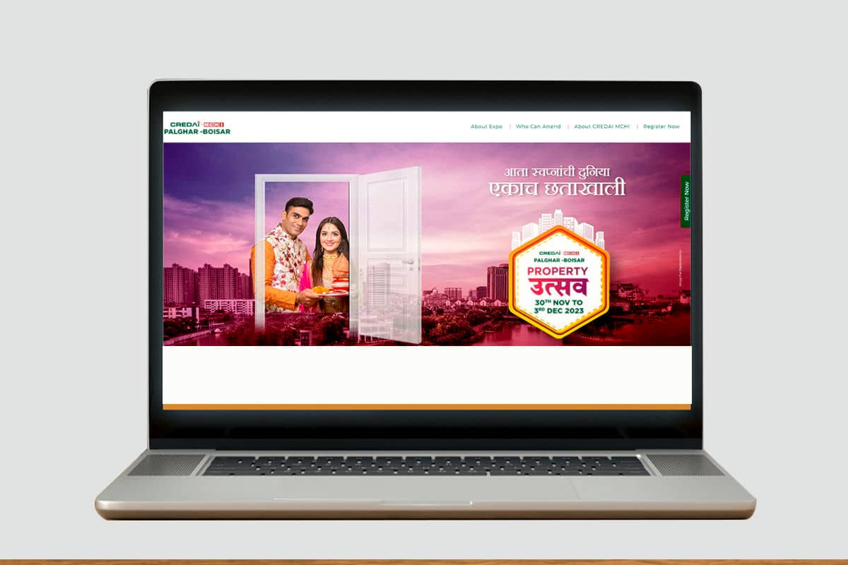 MCHI CREDAI Microsite By Brandniti