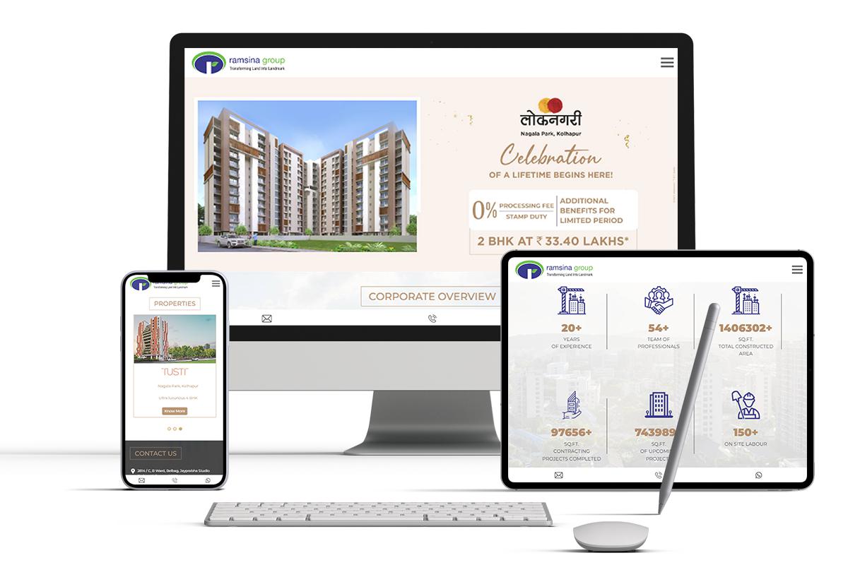 Ramsina Group Website By Brandniti