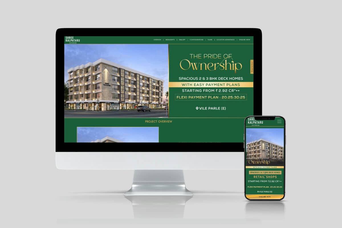 Shree Kalpataru Microsite By Brandniti
